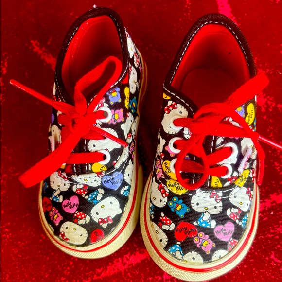 Vans Other - Vans hello Kitty limited edition toddler size 4.5